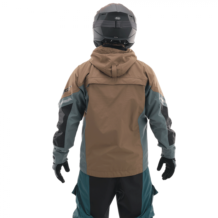 Мембранная куртка QUAD 2.0 BROWN-GREY  
